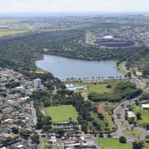Parque do Sabiá - Foto aérea